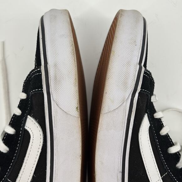 Vans Black and White High-Top Lace Up Sneakers Size 7 / Womens 8.5 - Picture 11 of 16